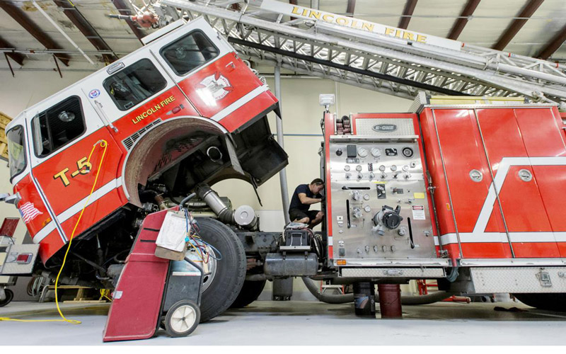 بازسازی و نوسازی خودرو آتش نشانی